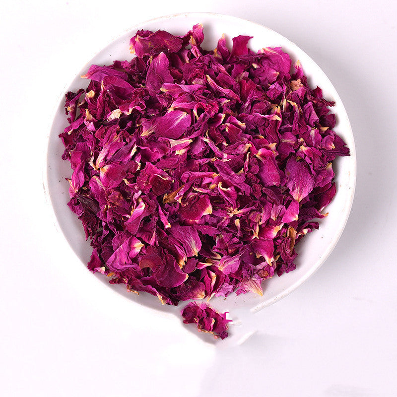 Pingyin Edible Double-petal Red Rose Dried Petal Bulk Hot Spring