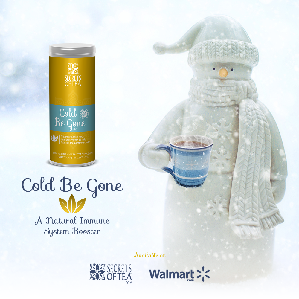 Cold Relief Tea-Cold Be Gone: 40 Servings- Immune Support Tea