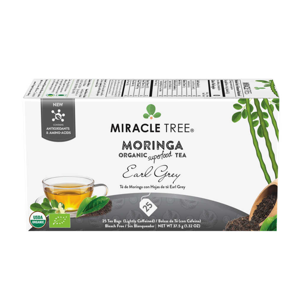 Miracle Tree's Organic Moringa Tea, Earl Grey