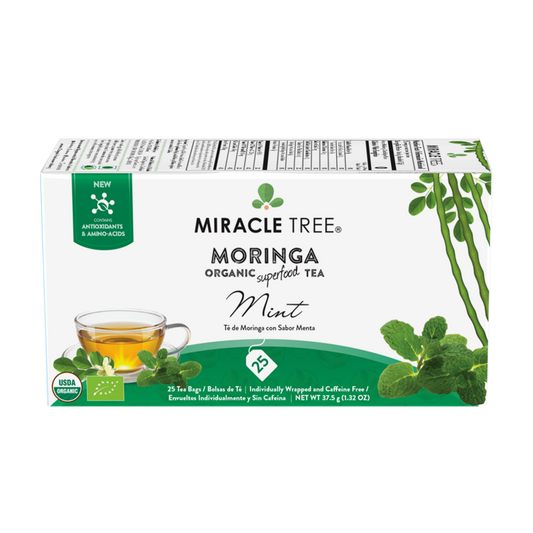 Miracle Tree's Organic Moringa Tea, Mint